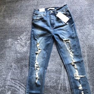 High Rise Skinny Jeans